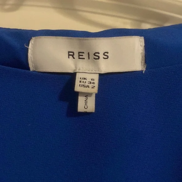 Reiss Royal Blue A line Dress - Picture 4 of 5